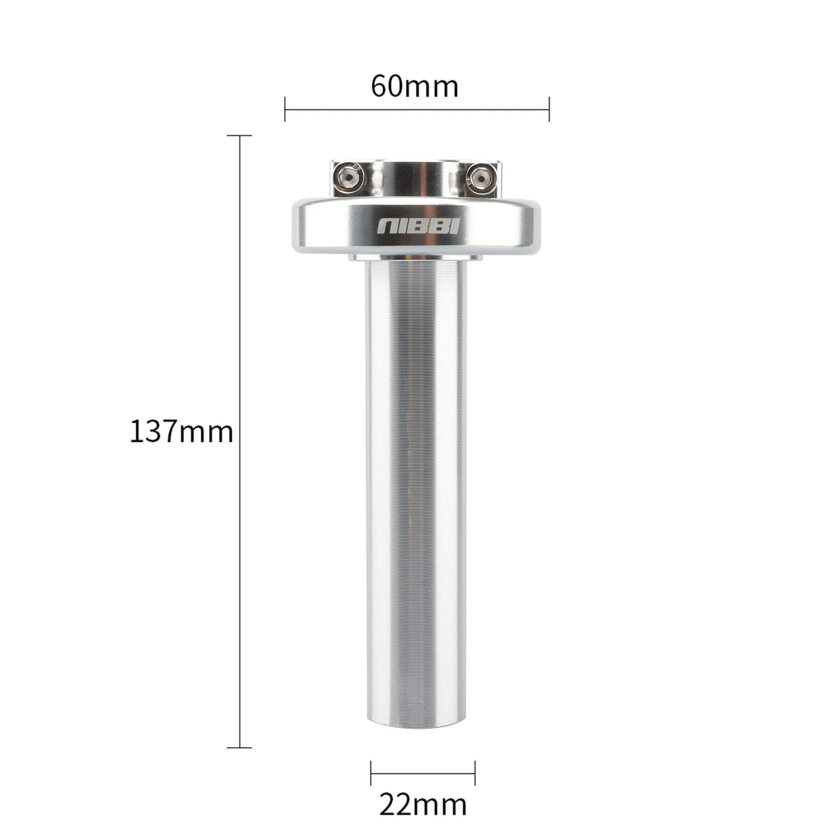 Aluminum Alloy Throttle Tube 1/4 - NIBBIRACING
