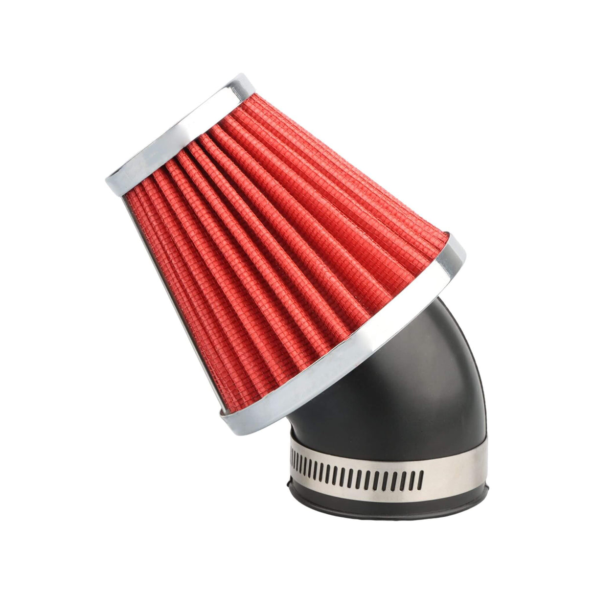NIBBI Clip Angle Cone Red Air Filter