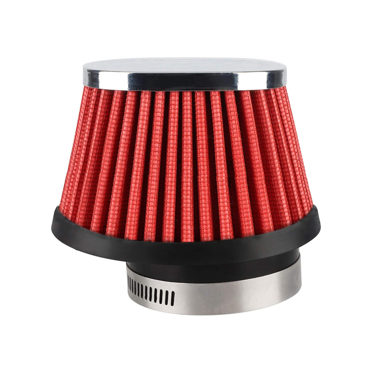 NIBBI Straight Type Oval Red Air Filter