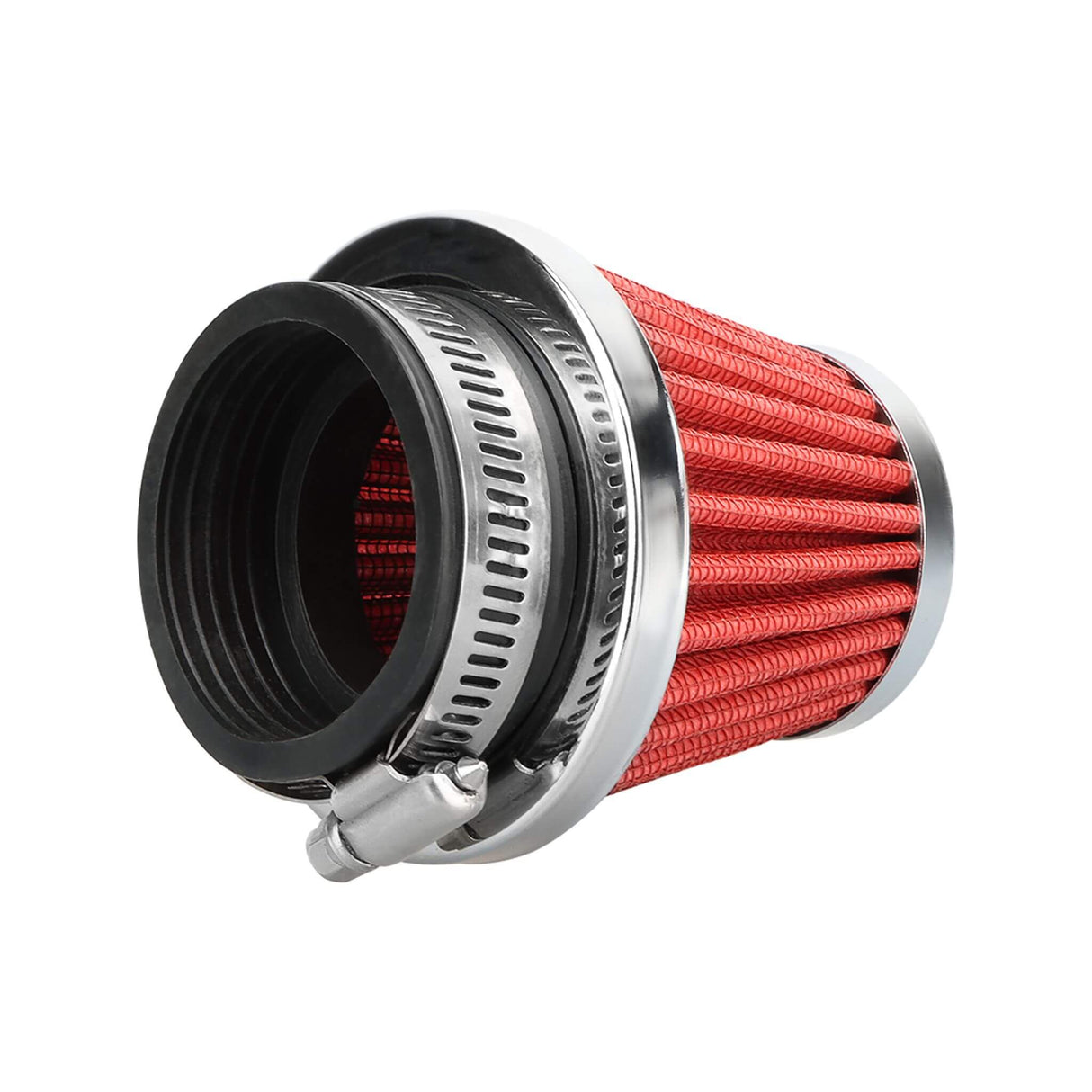 NIBBI Straight Type Round Tapered Red Air Filter