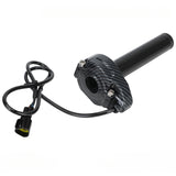 Carbon Fiber Textured Electronic Throttle for Light Bee