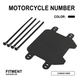 Carbon Fiber | Number Plate for Light Bee