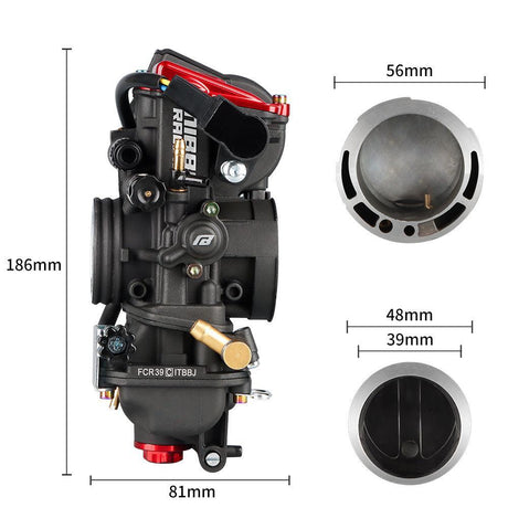 FCR39 Carburetor - NIBBIRACING